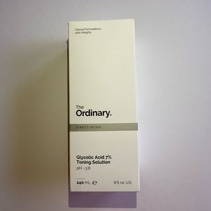 The Ordinary: Glycolic Acid 7% Toning Solution